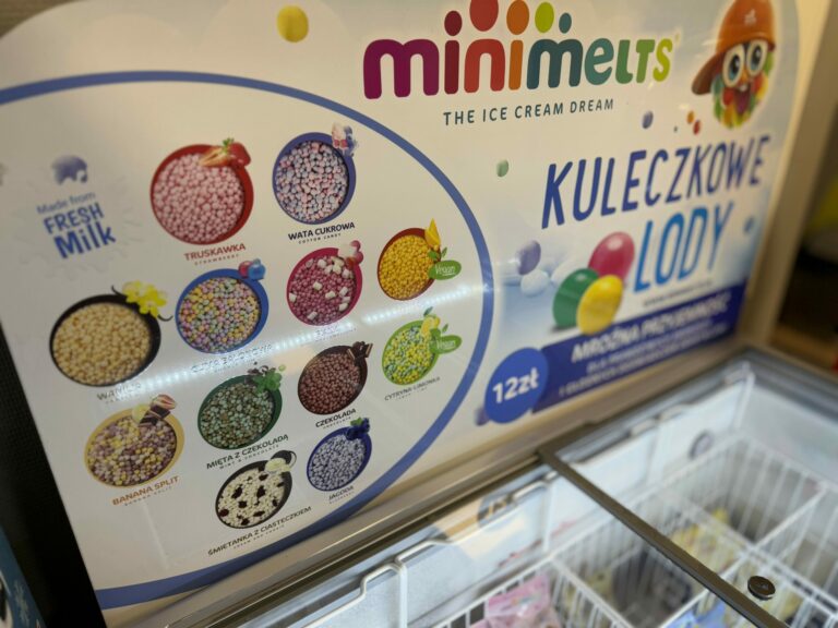 Lody kuleczkowe MiniMelts w Tramp Klub Szczecinek